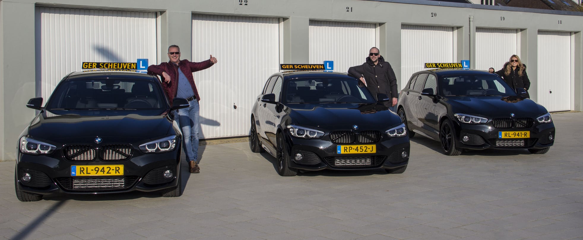 Auto- en motorrijschool Ger Scheijven logo