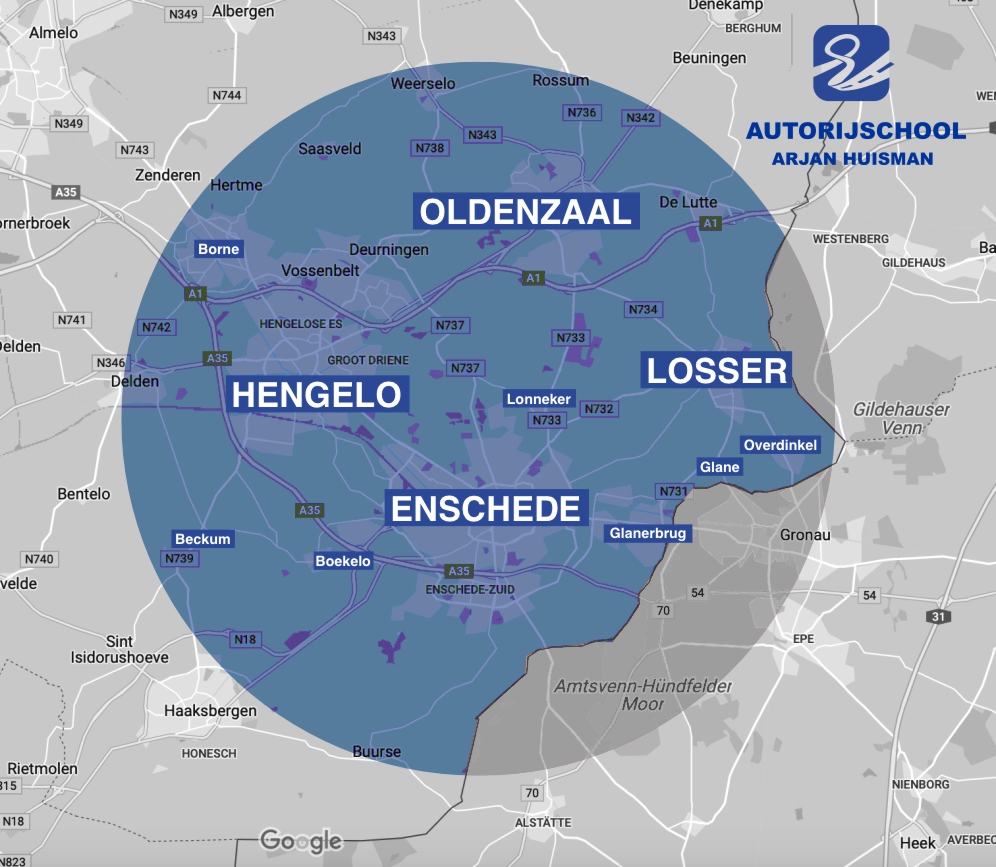 Autorijschool Arjan Huisman logo