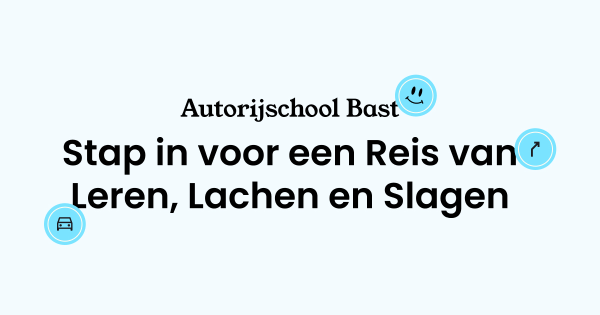 Autorijschool Bast logo