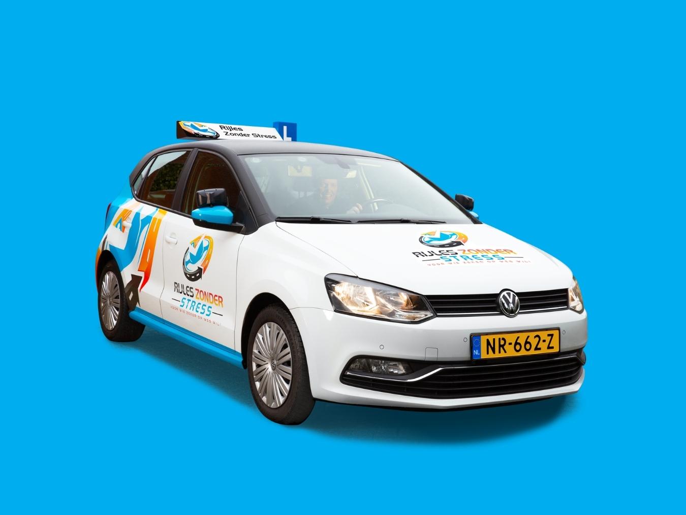 Autorijschool Lea de Zwijger h.o.d.n. Rijles Zonder Stress logo