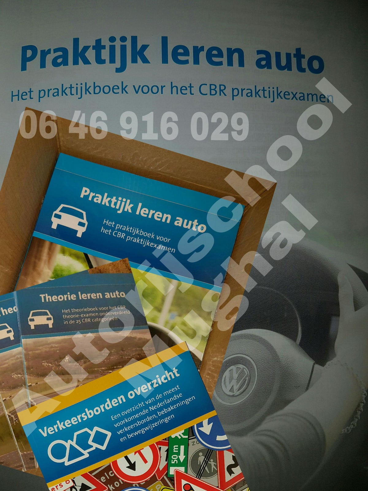 Autorijschool Mughal logo