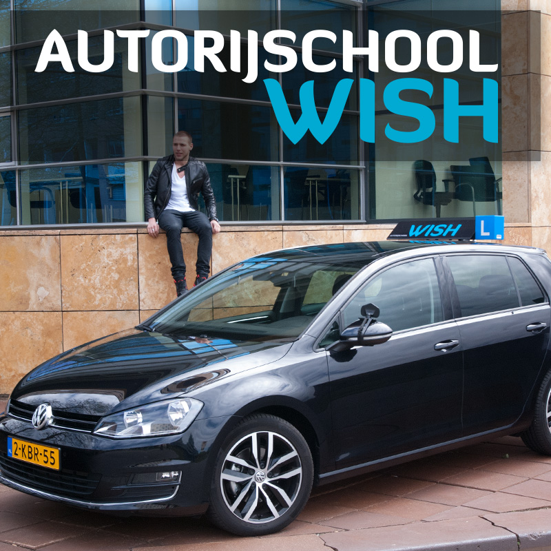 Autorijschool Wish logo