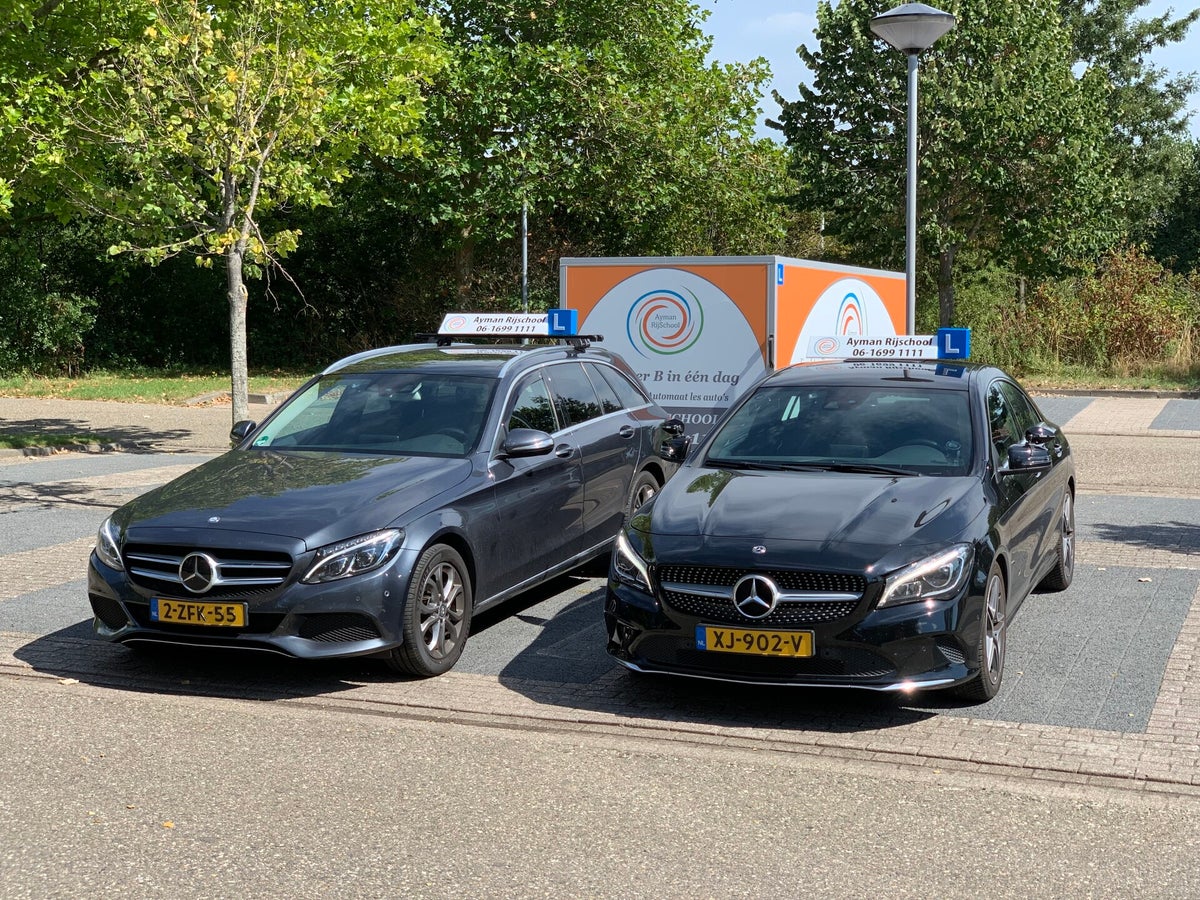 Ayman Rijschool logo