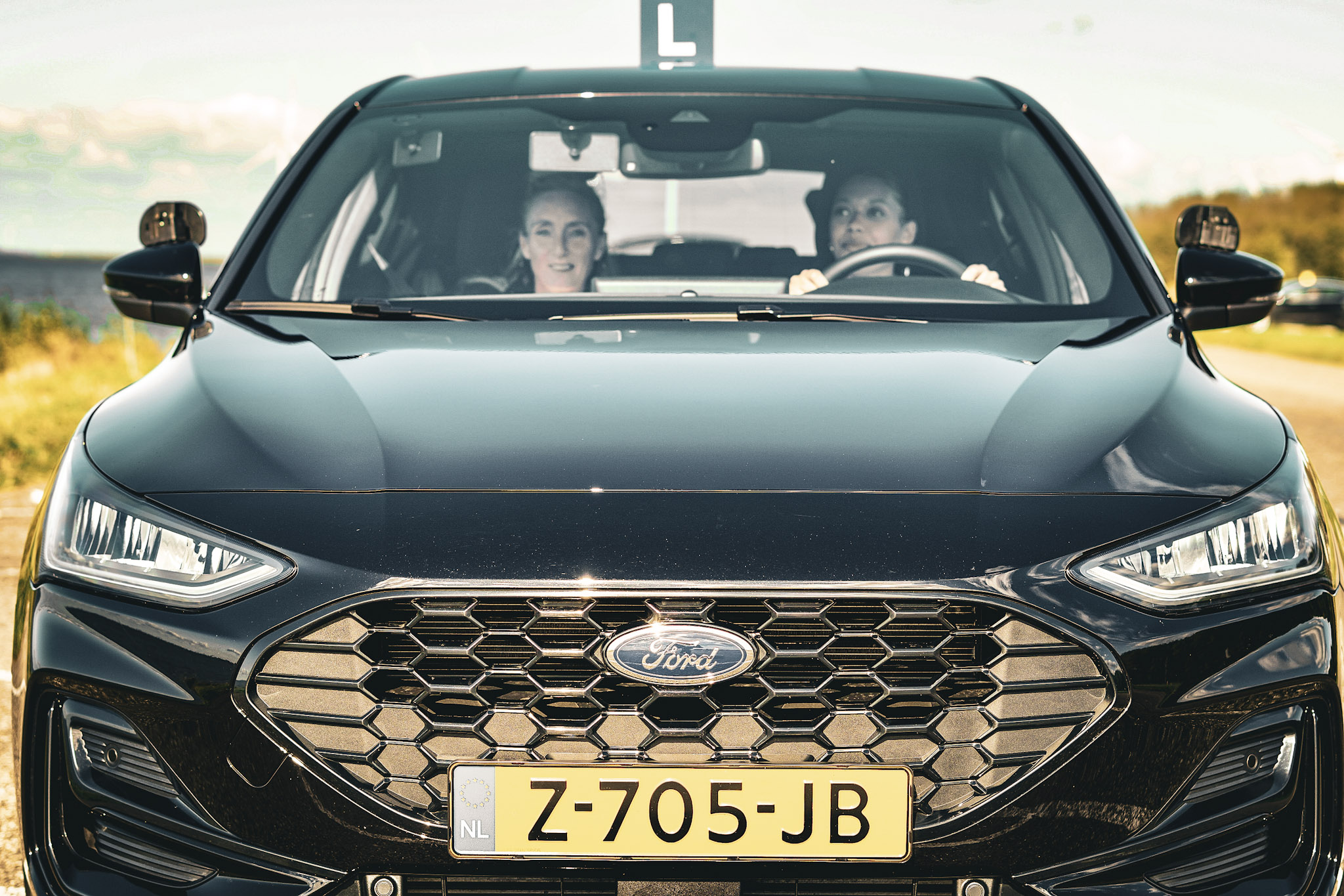 De Nieuwe Rijschool logo