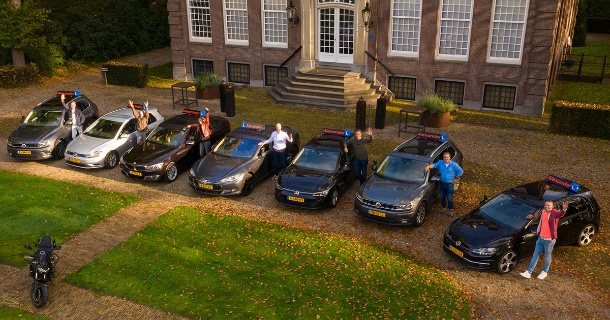 Rijschool Alexander logo