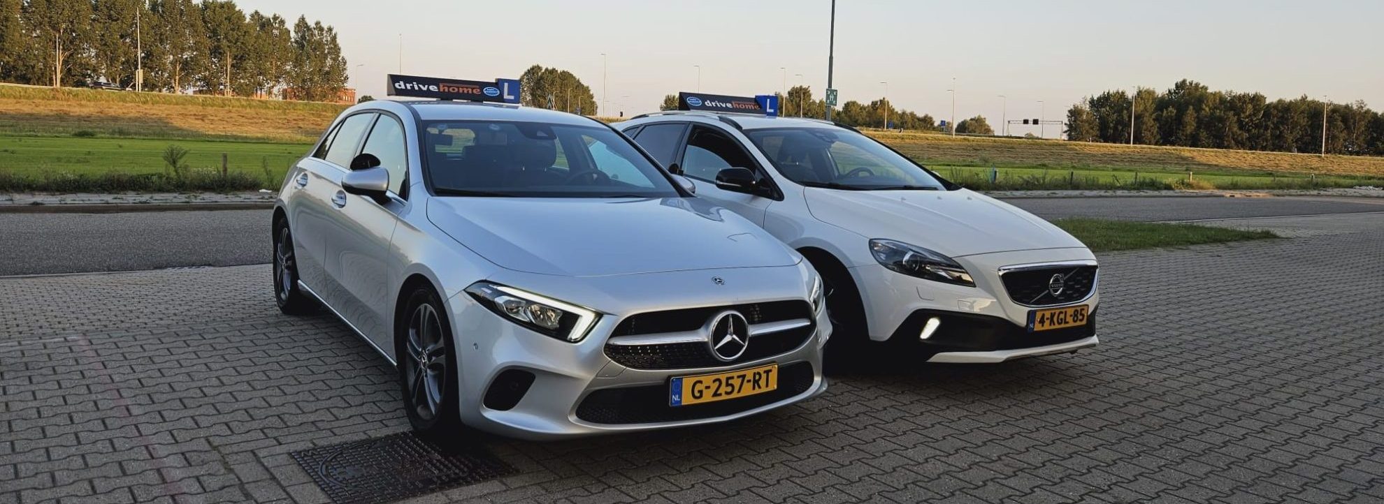 Rijschool Drive home logo