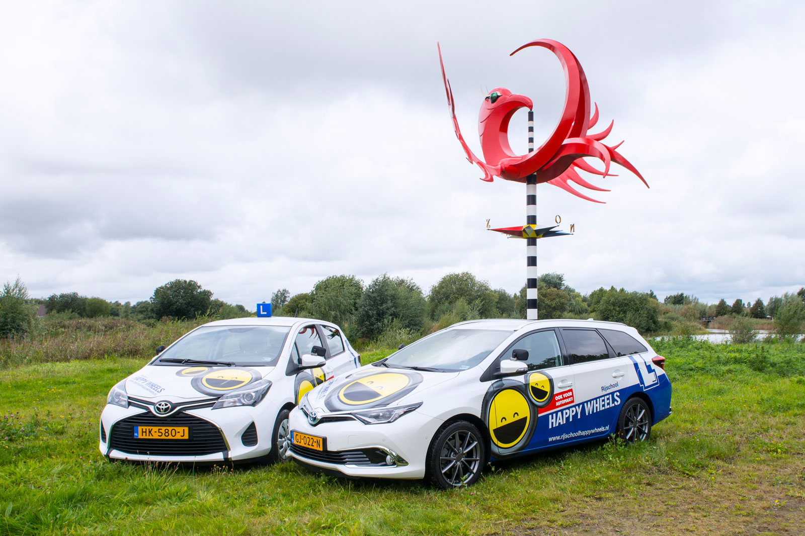 Rijschool Happy Wheels logo