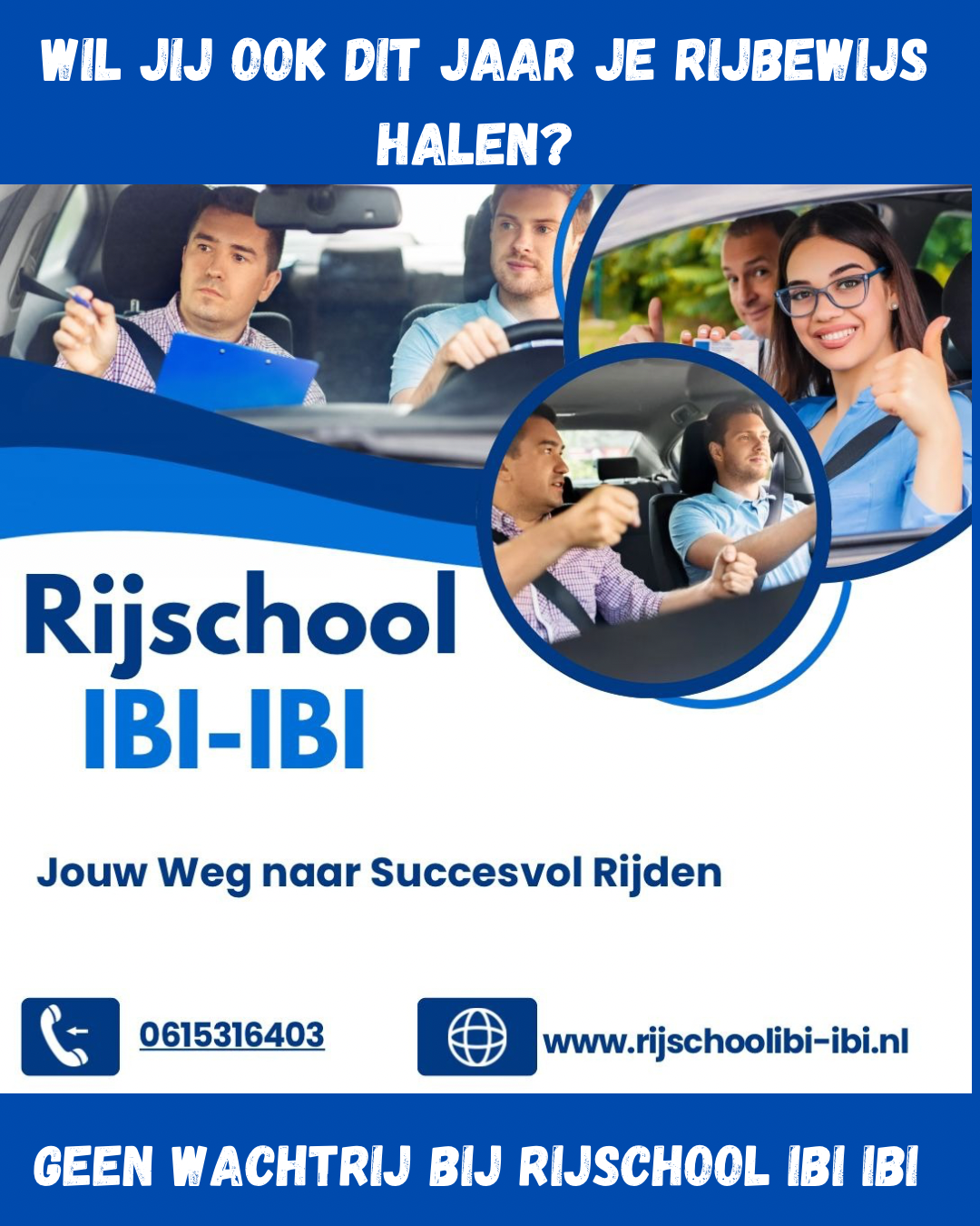 Rijschool IBI IBI logo