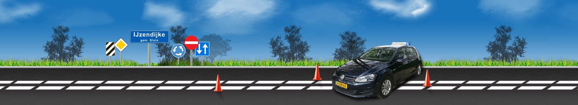 Verkeersschool Erik Scherbeijn logo