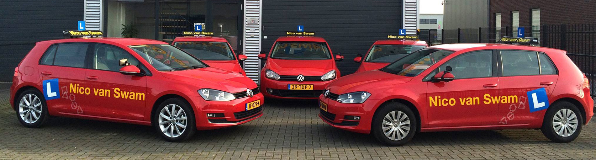 Verkeersschool Nico van Swam logo